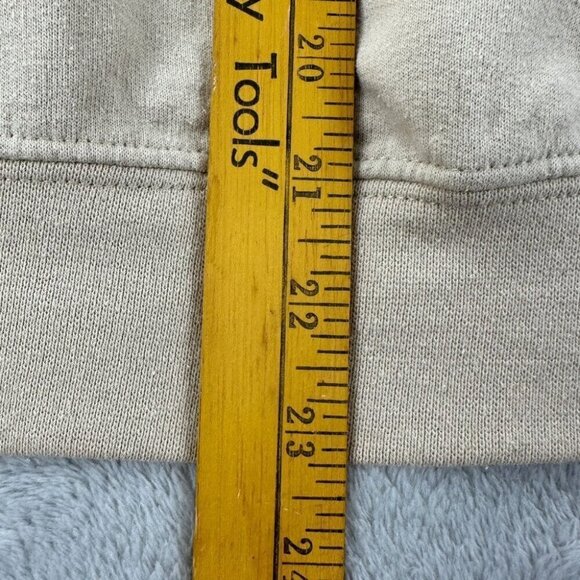 Nike Rework Beige / Grey Sweater Men's Size Medium (Fits like a size S) - Picture 8 of 11